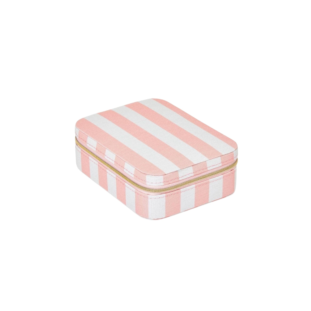 Travel Stripe Jewelry Case