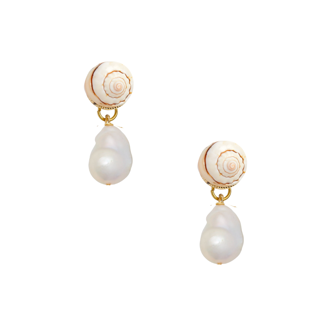 Cowrie Baroque Pearls