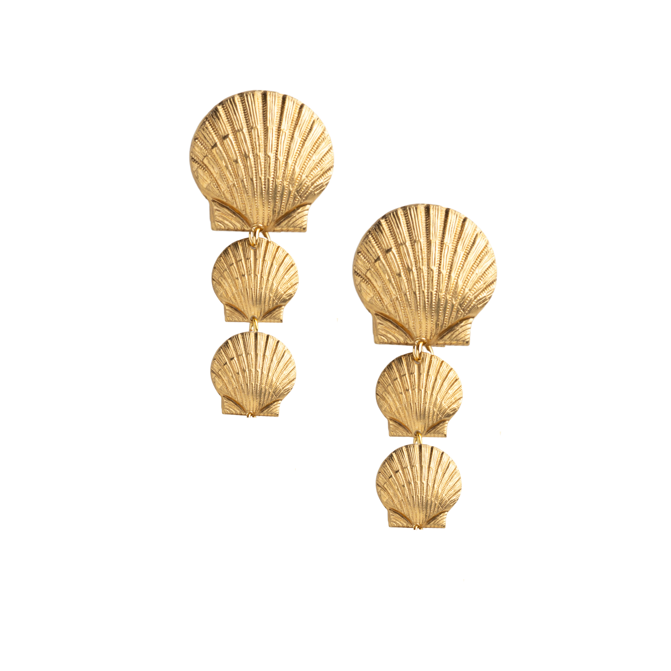 Golden Seashell Drops