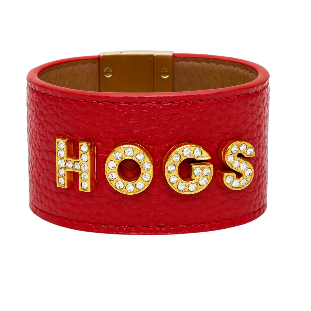 Arkansas Leather Cuffs