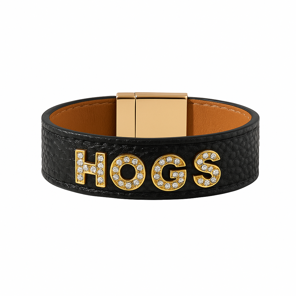 Custom Team Leather Cuffs