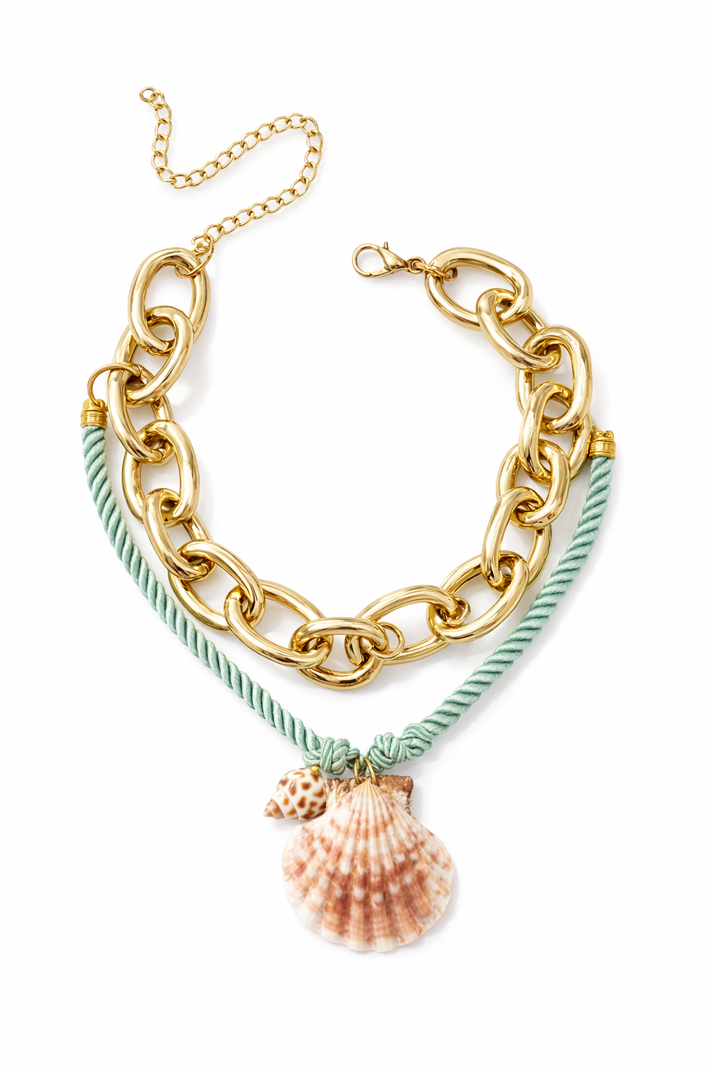 Mermaid Harbor Statement Necklace